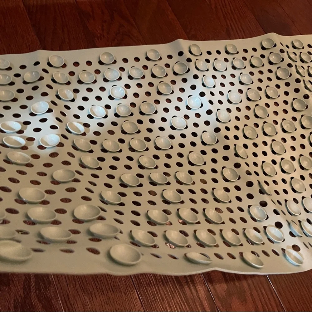 Non-Slip Bath Mat in blue/Gray